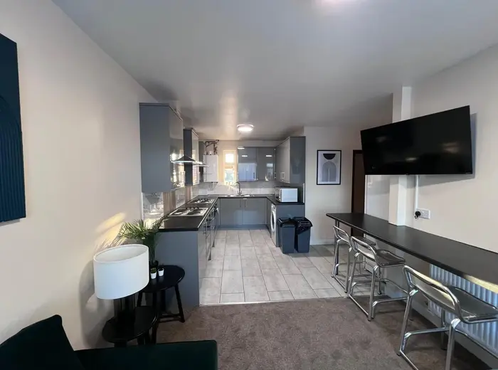 Thanet Rooms living room and kitchen